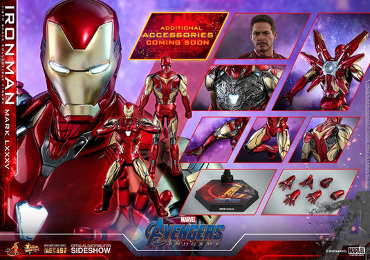 Hot Toys - Avengers: Endgame - Iron Man Mark LXXXV – Ages Three and Up