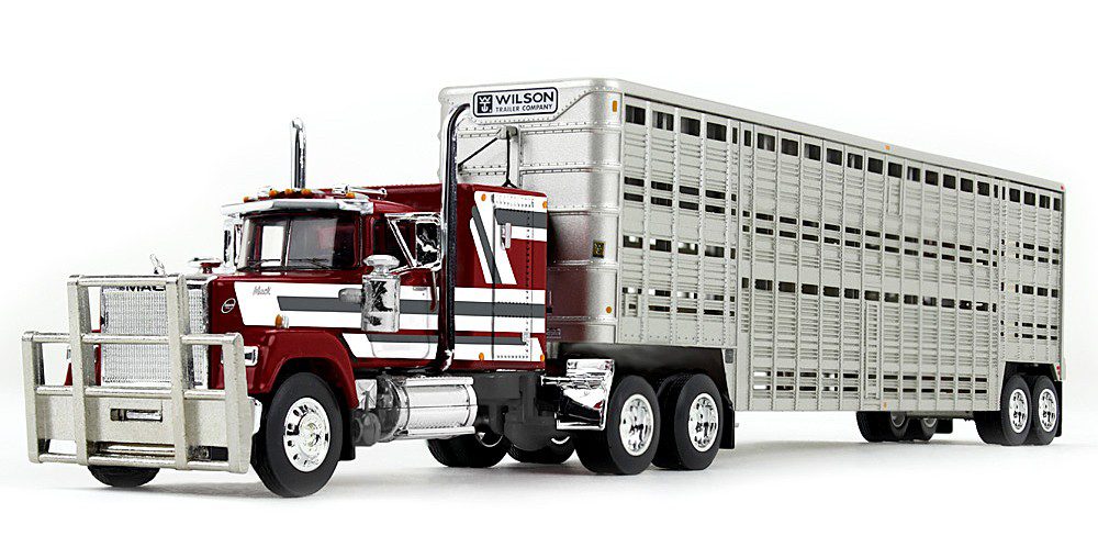 1/64 Red/White Mack Super-Liner with 60