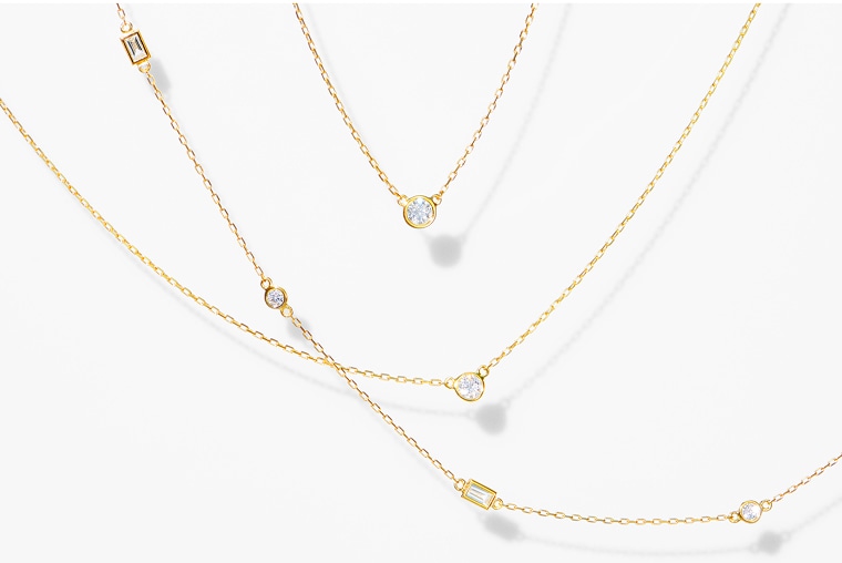 ビンドゥチェーンダイヤモンド ピアス | AHKAH / アーカー | 【公式