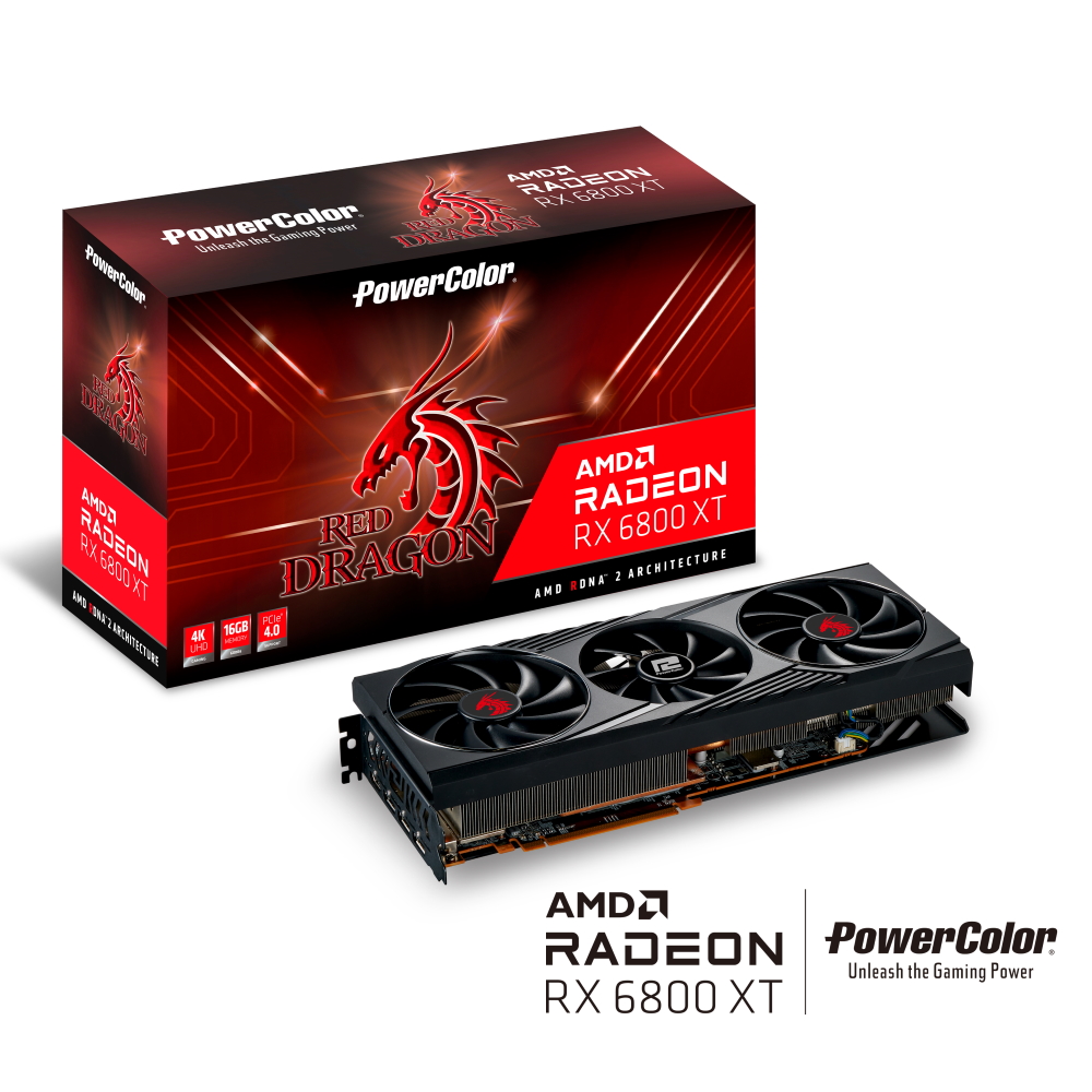 Red Dragon AMD Radeon RX 6800XT 16GB GDDR6｜PowerColor｜株式会社