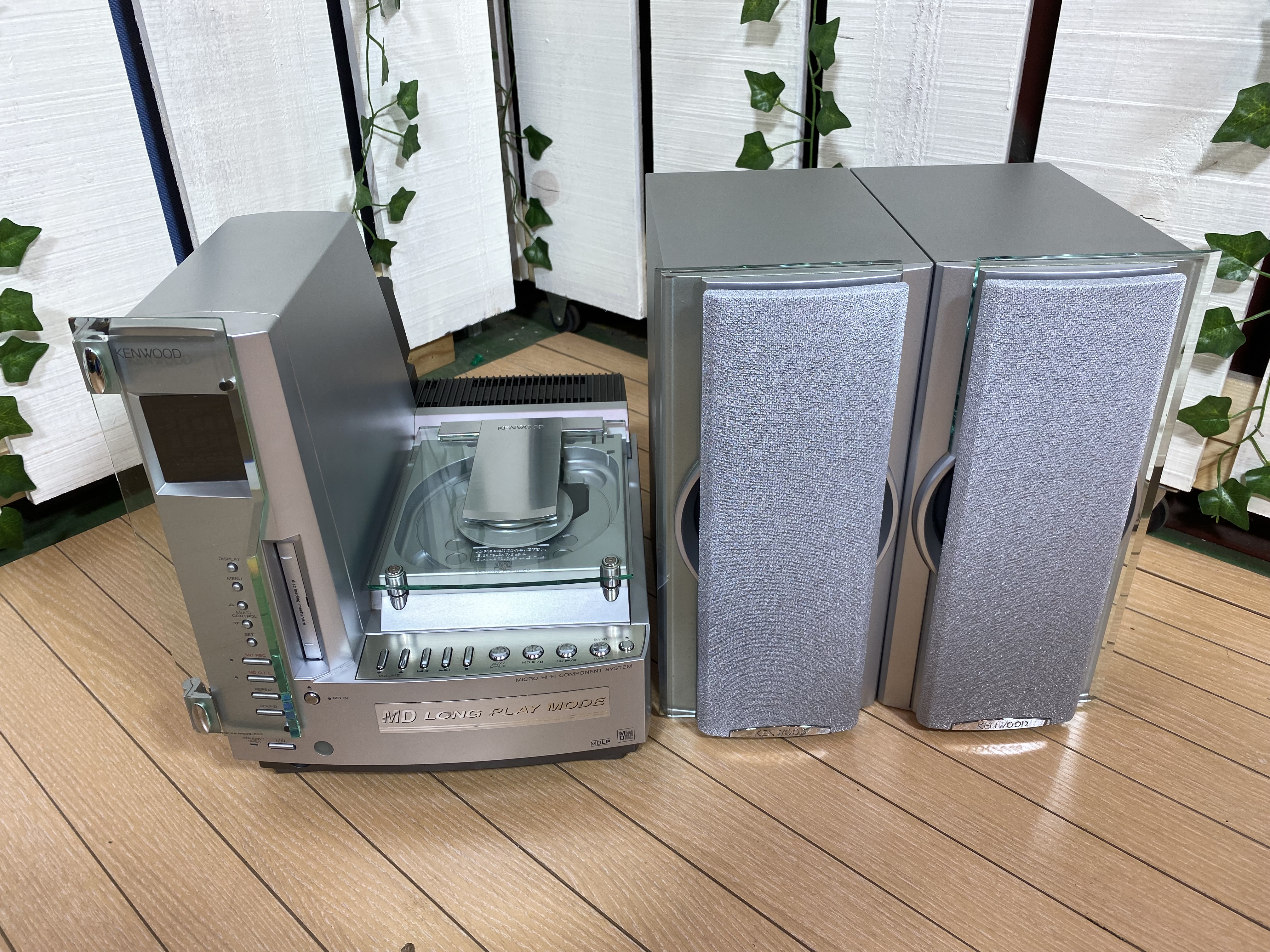 KENWOOD2000年製CD/MDコンポSH-5MD買取致しました。愛品館八千代店