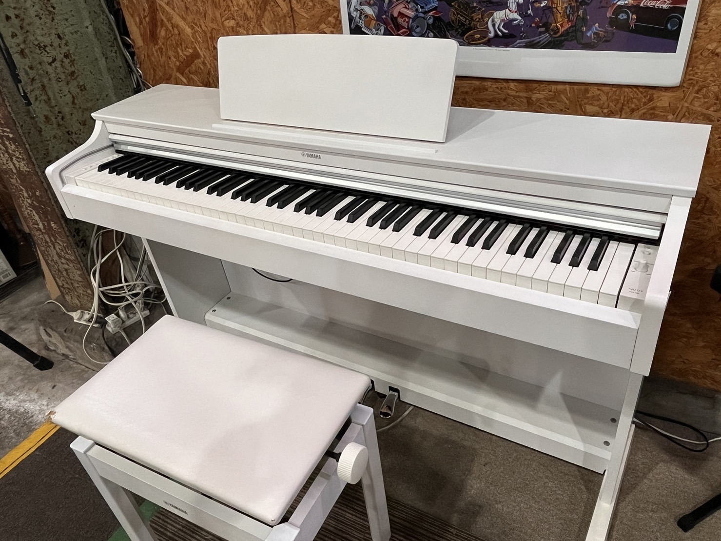 YAMAHA電子ピアノ YDP-163 ホワイトウッドYDP163 グランドピアノの音と