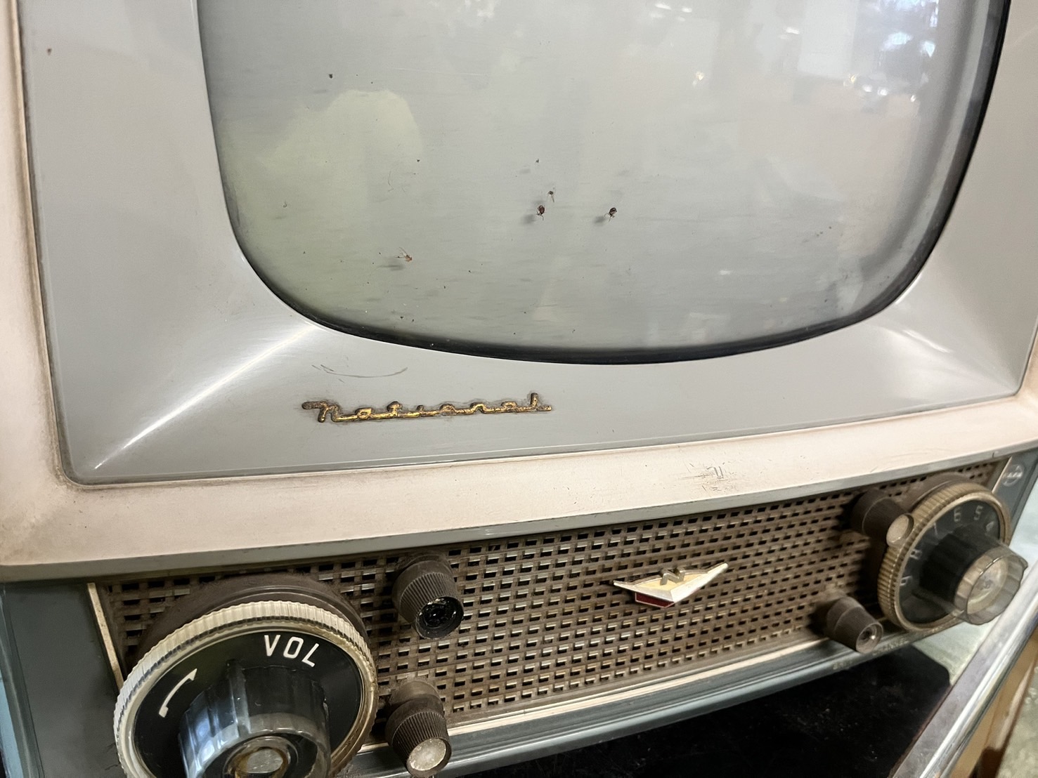 昭和レトロ 当時物 ナショナル真空管テレビ 買取いたしました｜愛品館