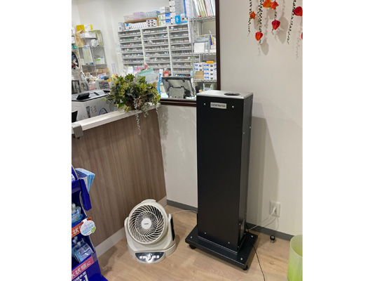 株式会社 AIKI リオテック ｜ 製品紹介 ｜ UVC殺菌ランプ型空気清浄