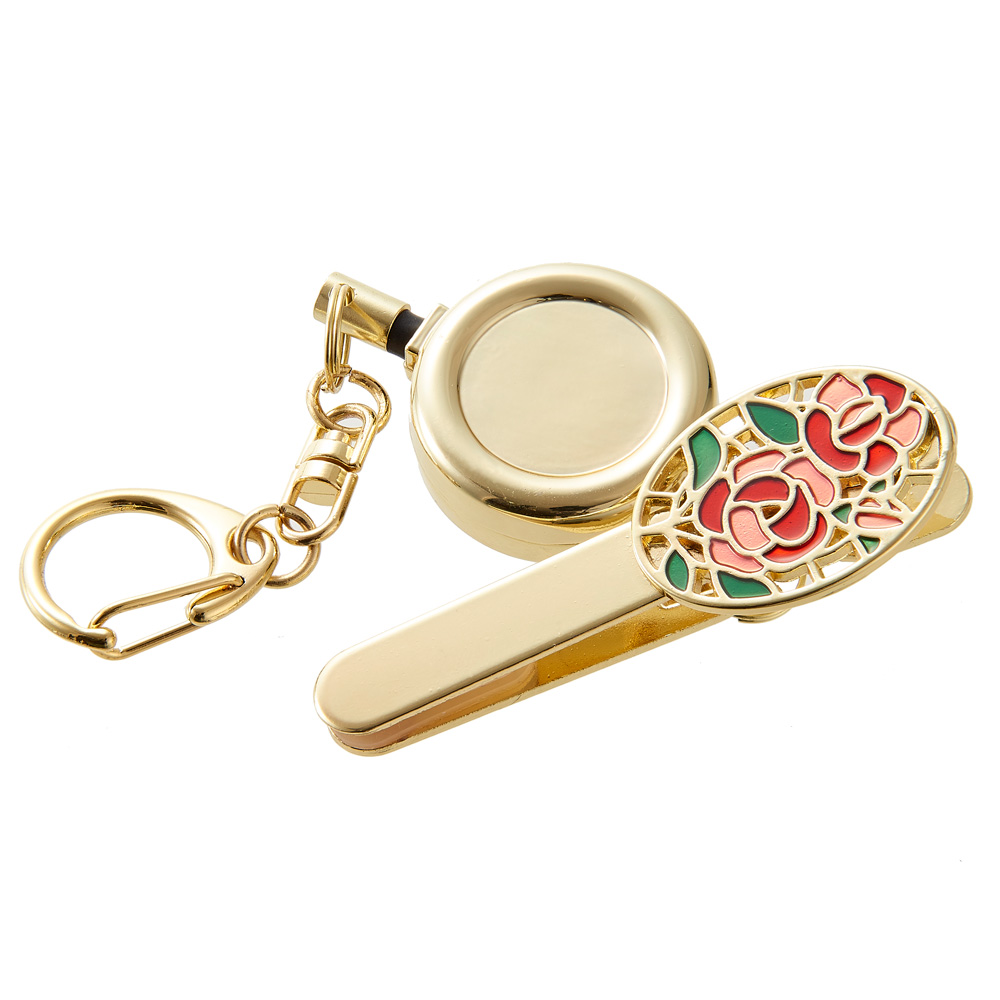 リール付キークリップ バラ | アイメディア株式会社