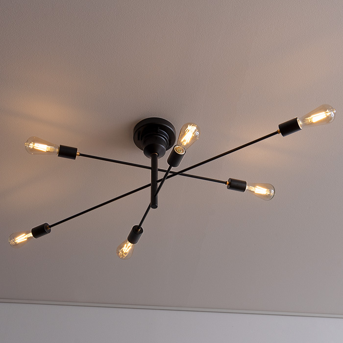 シーリングライト Astre(アストル) 電球6個セット販売 | 家具