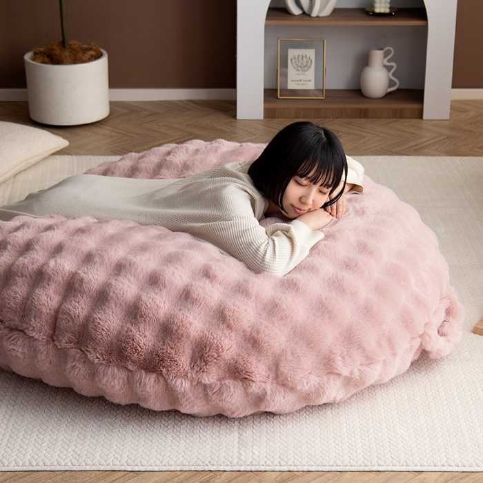 ふわとろビーズクッションソファ 伸びる3way座椅子 Foure | 家具