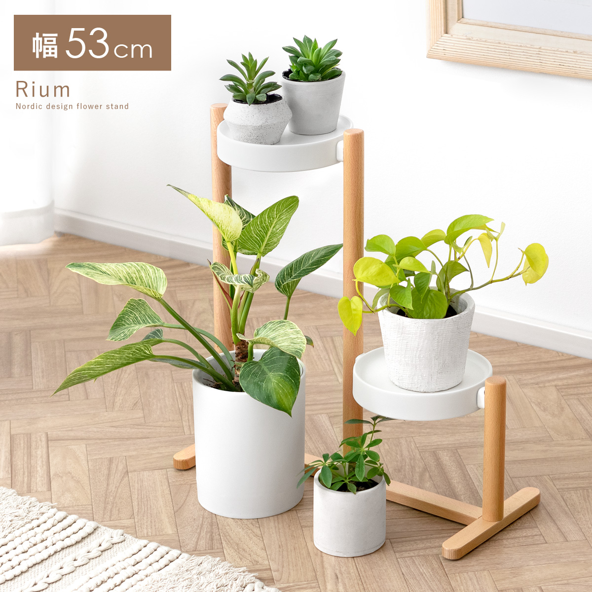 フラワースタンド Rium(リウム) | 家具・インテリア通販 【公式