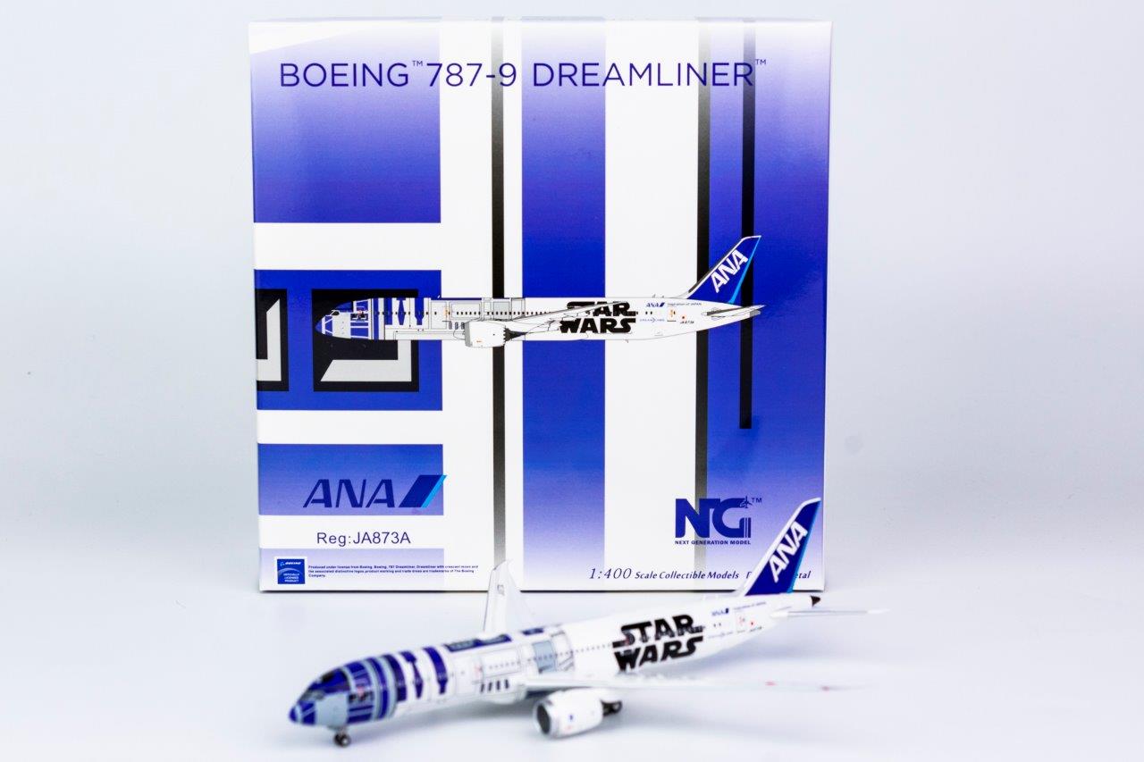 JetHut All Nippon Airways 787-9 Dreamliner JA873A (R2-D2 SW) 1/400