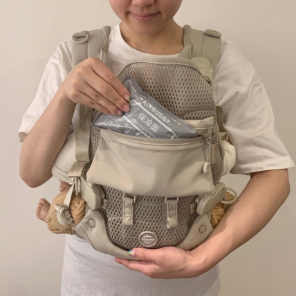 夏のエアバギー抱っこ紐、涼しく快適に過ごせる機能が満載です