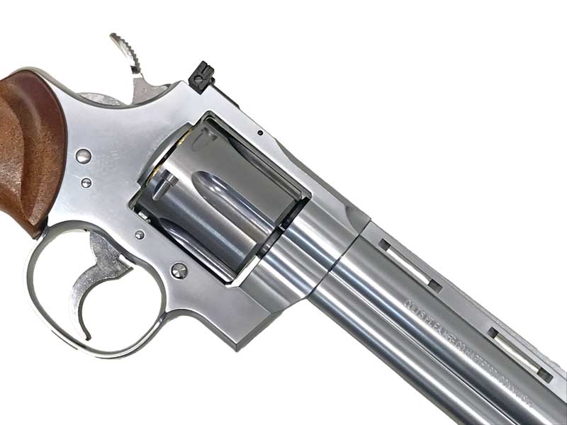 タナカ] コルトパイソン 357マグナム 6インチ Rモデル ステンレス