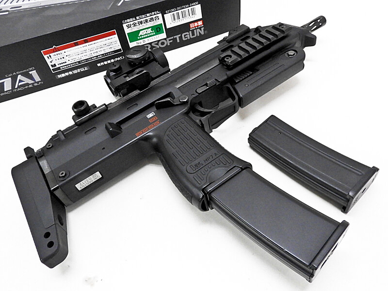 東京マルイ] MP7A1 電動コンパクトSMG T1タイプドットサイト付き (中古