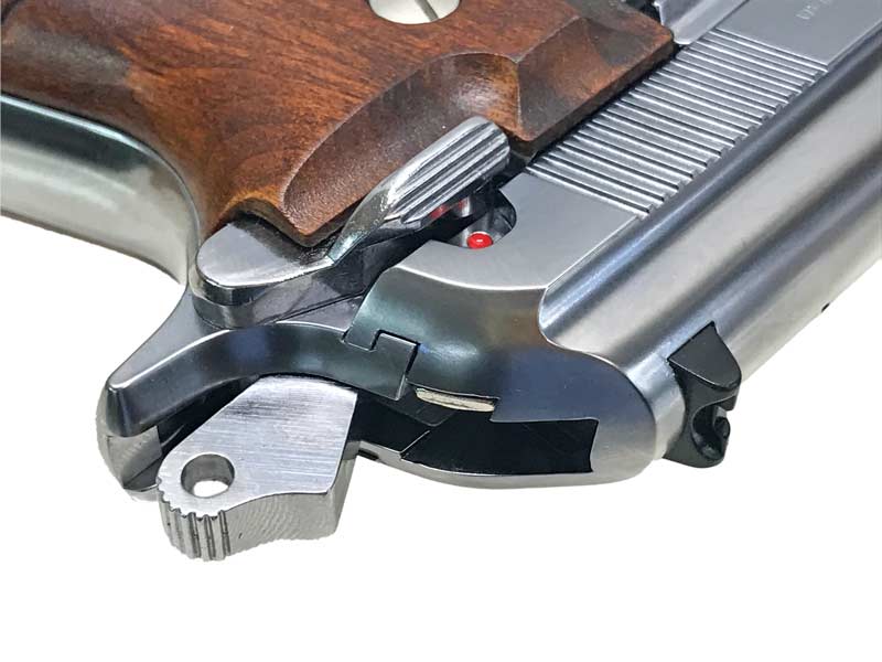 マルシン] ベレッタ M84 X-PFC ハーフチェッカー 木製グリップ 完成品