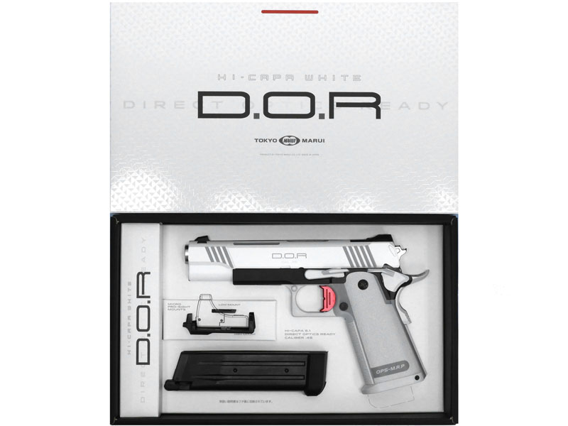 東京マルイ] ハイキャパ WHITE ホワイト D.O.R ガスブローバック (新品