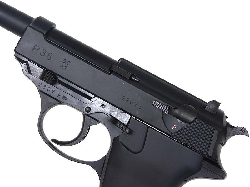 マルゼン] ワルサーP38 ブラック ガスブローバック GBB 世田谷ベース