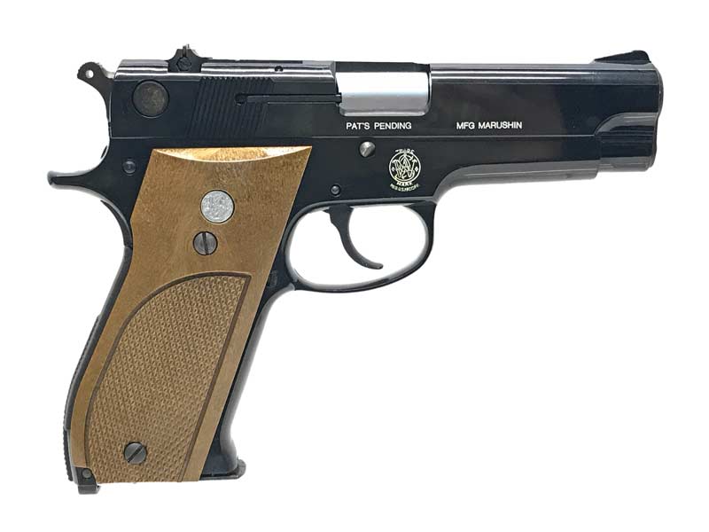 マルシン] S&W M39 ホワイト刻印 エジェクションポートブルー刻印
