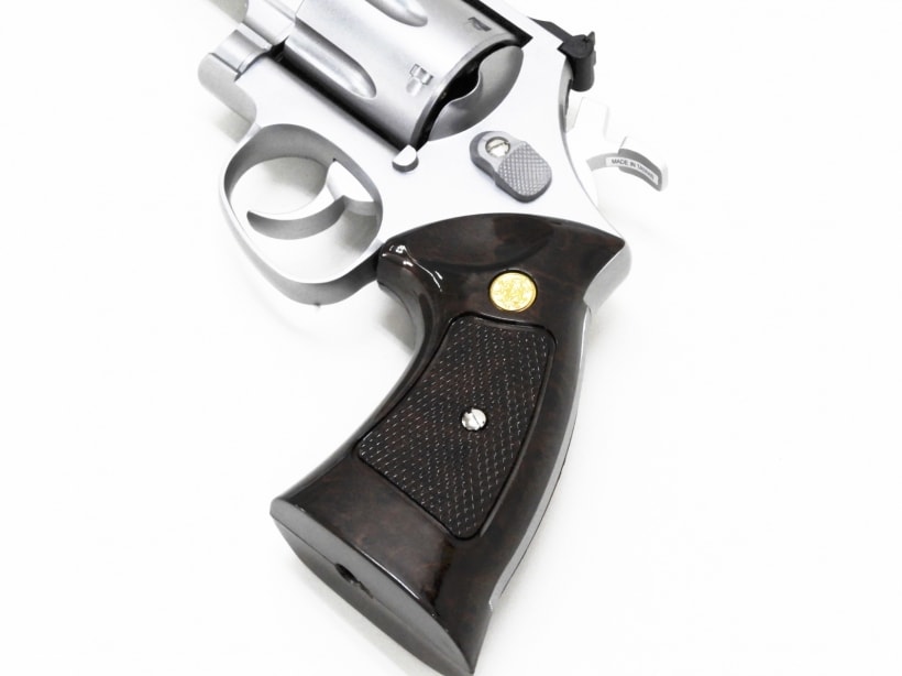 クラウン] S&W M629 44マグナム シルバータイプ 8インチ ガス