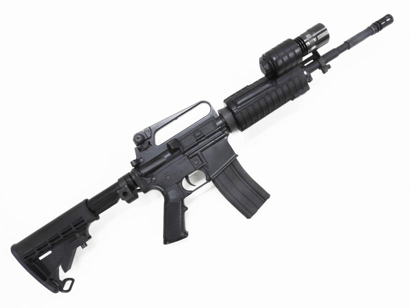 東京マルイ] M4カービン 電動ガン ライト付ハンドガードカスタム (訳