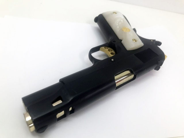 東京マルイ] M1911A1 コルトガバメント ゴールド/パールグリップ
