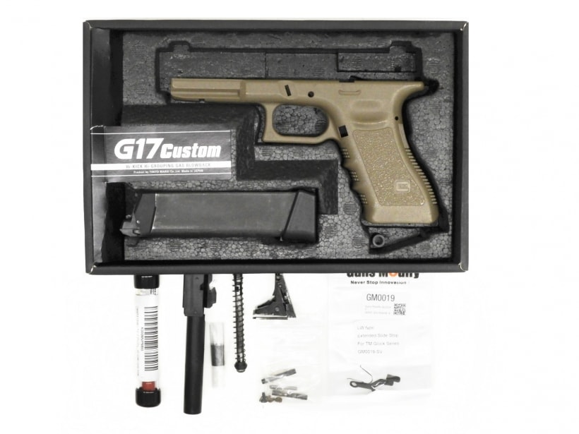 東京マルイ] グロック17カスタム フラットダークアース 内部 外装