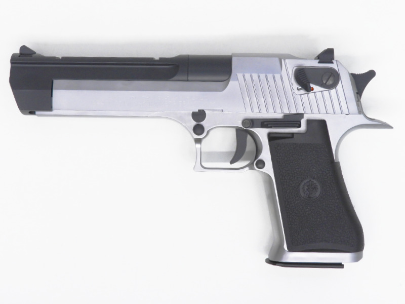 SIIS] デザートイーグル.50AE HW シルバーモデル エアーコッキング 18