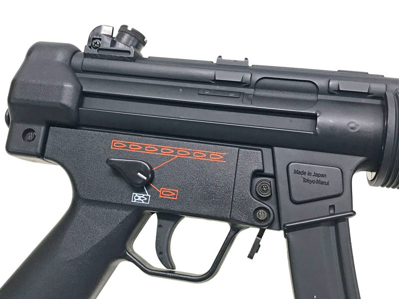 東京マルイ] MP5 SD4 セレクターレバーにぐらつき/ハンドガードに