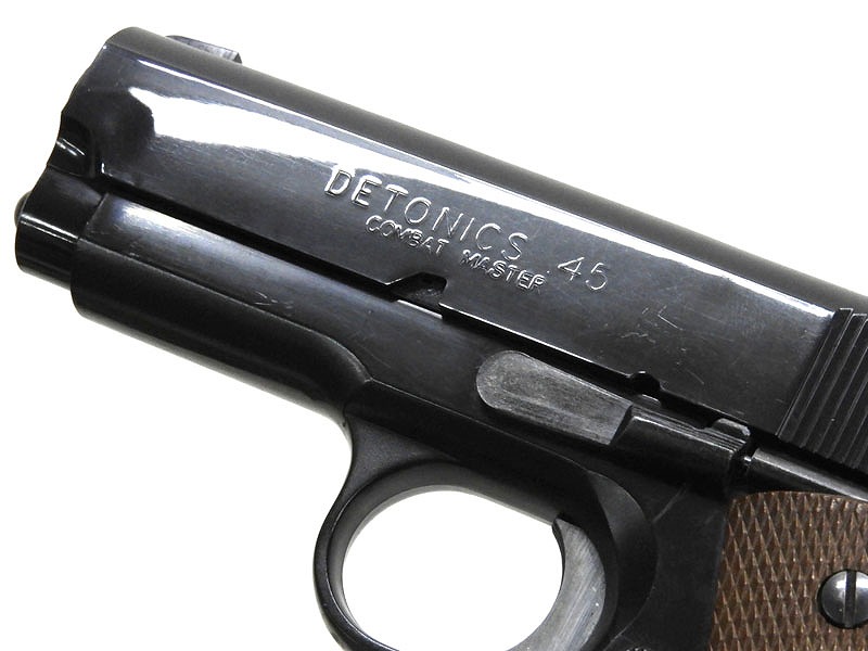 MGC] デトニクス.45 ABS 発火モデルガン ブラック 内部カスタム (中古