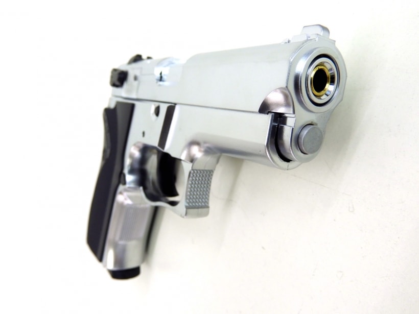 BWC] S&W M6904 シルバー COMBAT MASTER 固定スライドガスガン (新品