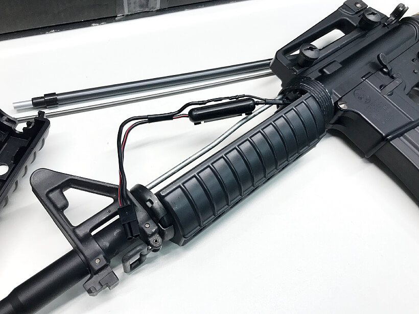 東京マルイ] SOPMOD M4 次世代電動ガン パーツ変更有り (ジャンク)の
