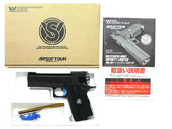 WA] SV インフィニティ コンパクトキャリーピストル ブラック (中古)の