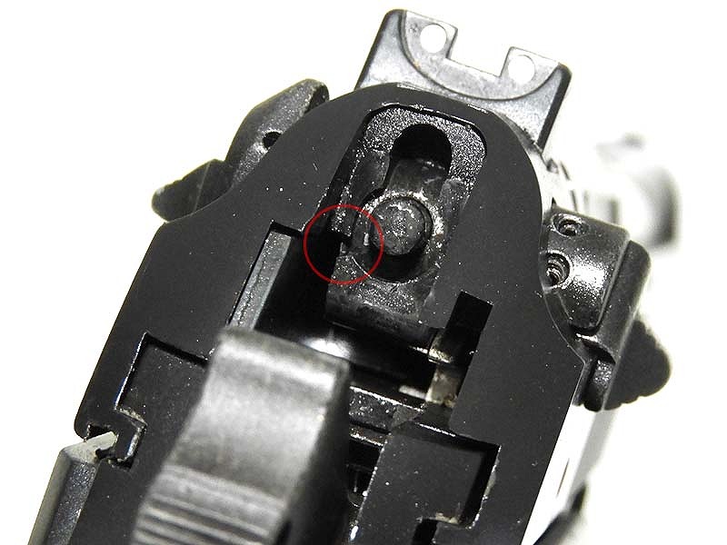 マルシン] ベレッタ M92F 発火モデルガン セーフティオミット 欠けあり