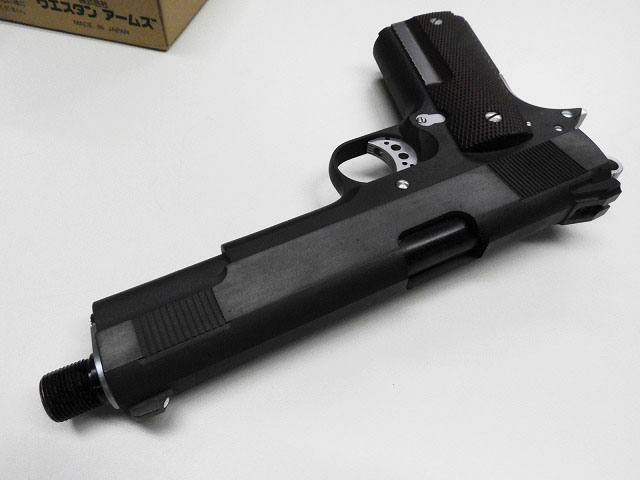 WA] コルト スネークマッチ1911 / カーボンブラックHWVer. クラック有