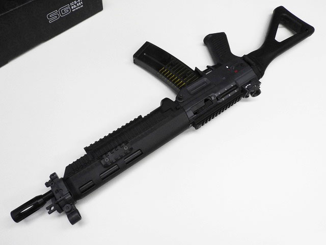 ICS] SG-551 / SIG551 マウント&スペアマガジン付 (中古)の販売ページ