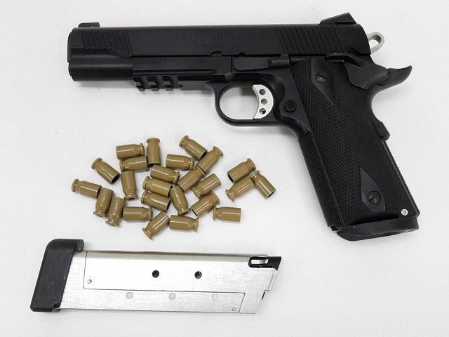 マルシン] 1911-A1 ブローバック DUAL MAXI 6mmBB Ver.2 カート25発付