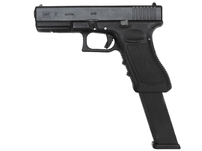 KSC] グロック17 レイルドフレーム ガスブローバック ロングマガジン