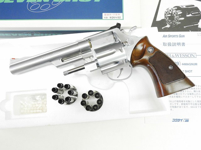 コクサイ] S&W M629 44マグナム セブンショット 6インチ シルバー No