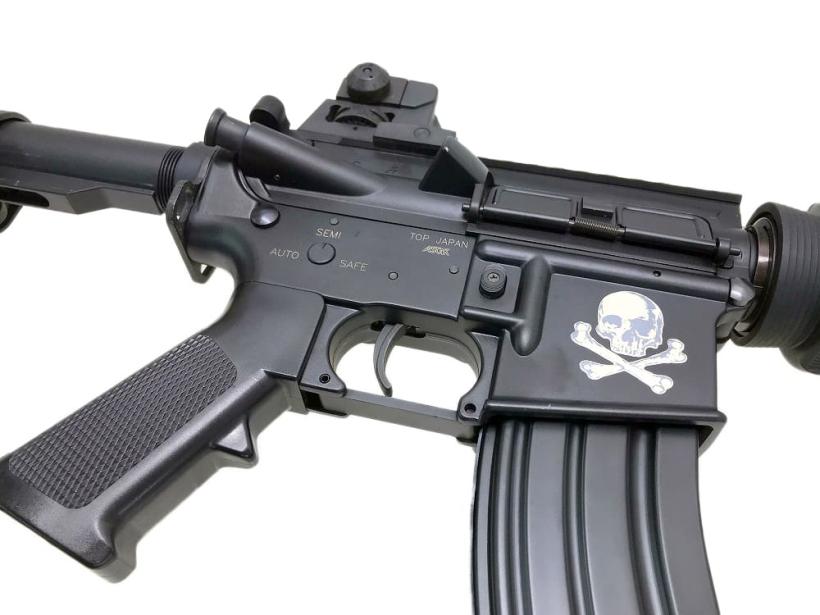 TOP] M4カービン EBB ライブカート ブローバック 電動ガン 連射難あり