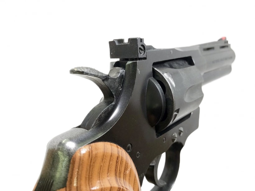 MGC] コルトパイソン 357マグナム 4インチ スーパーリアルHW/SRH 発火