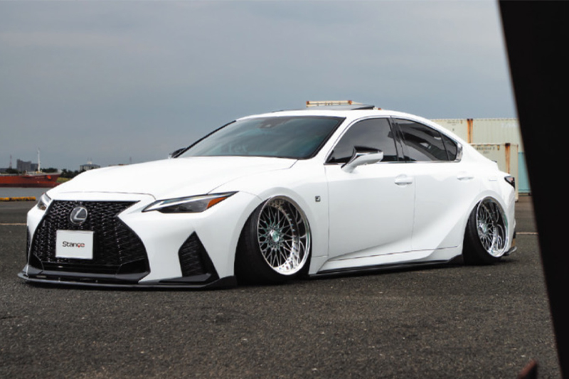 スタンスマガジン掲載＞LEXUS レクサス IS | airforce Suspension