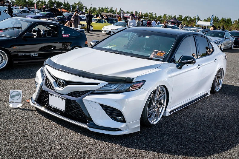 スタンスマガジン掲載＞現行カムリをバッグド TOYOTA CAMRY | airforce