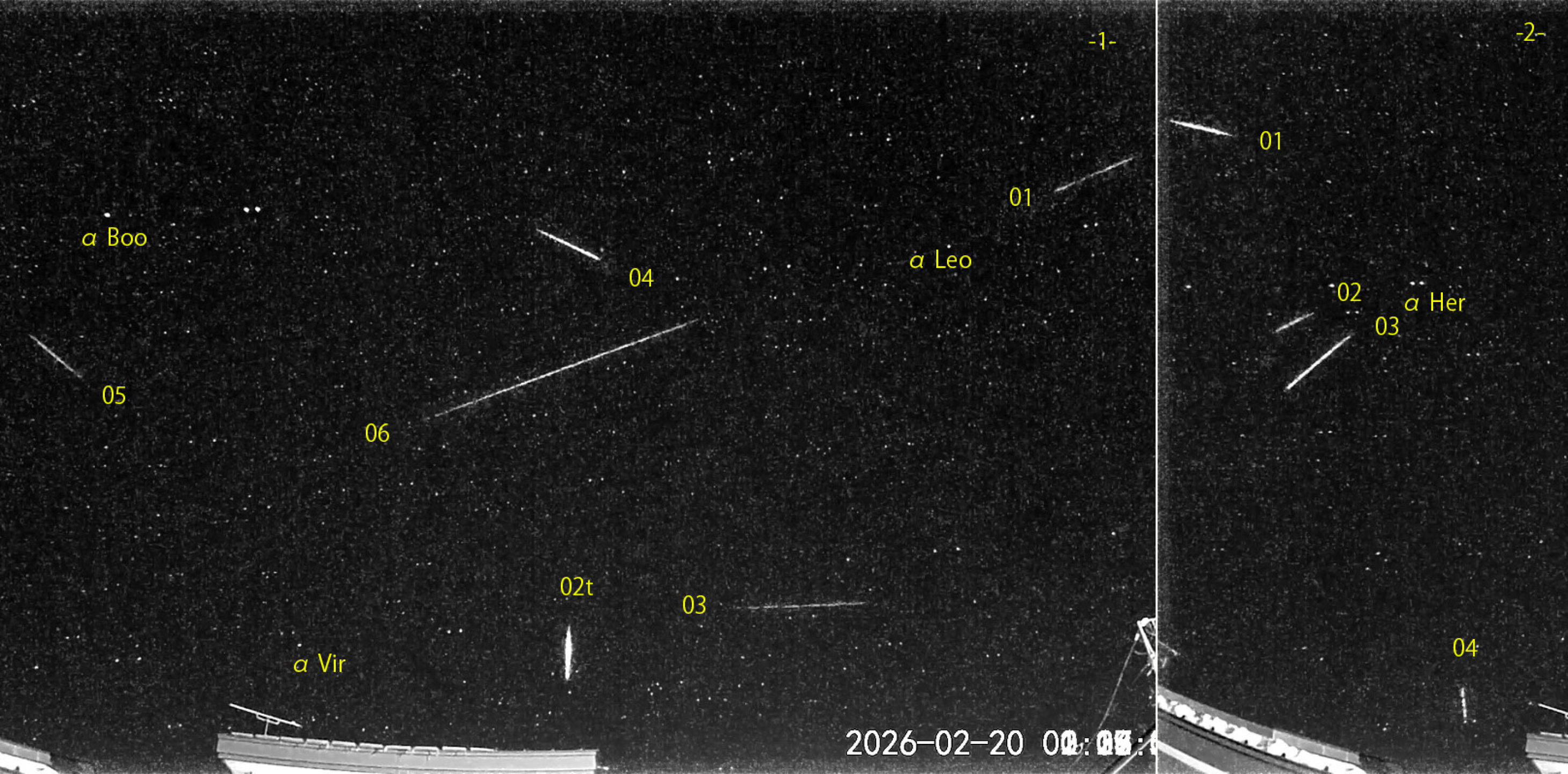 132916: 夜半後の流星S (26-02-20) by alphavir - 天体写真ギャラリー