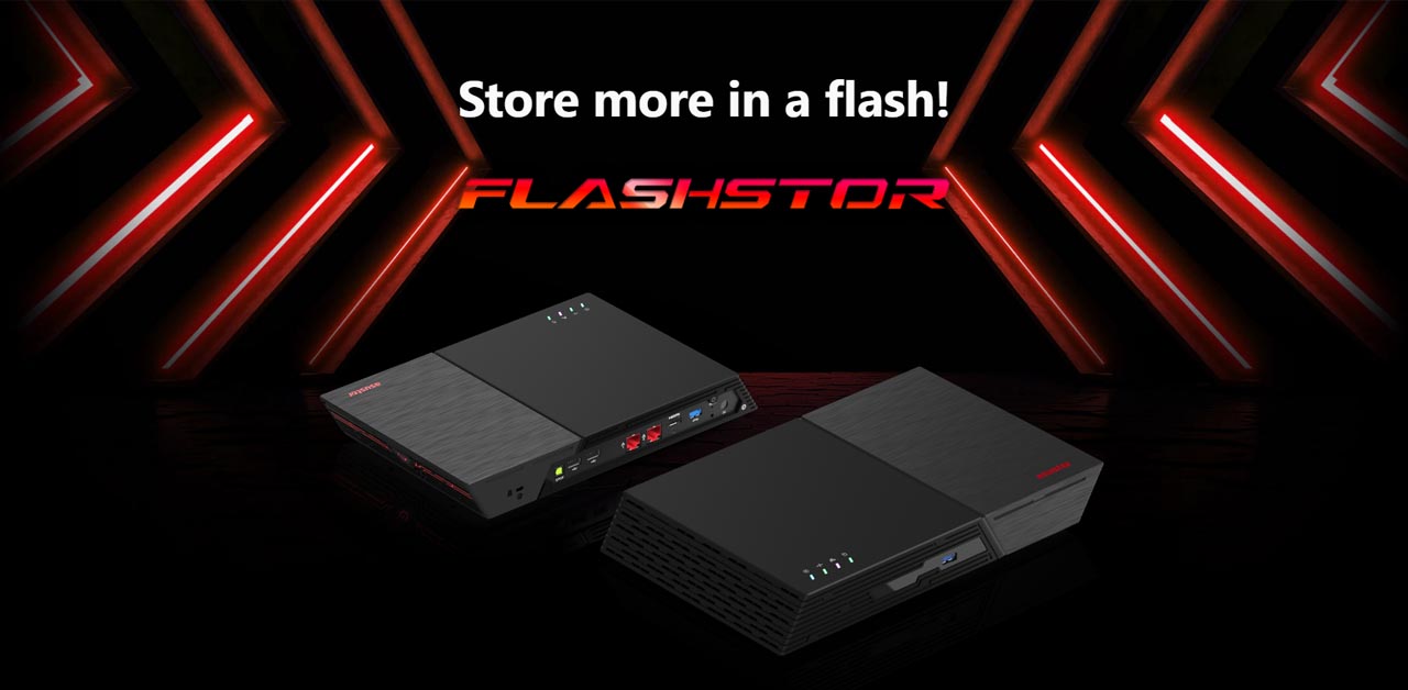 FLASHSTOR 6 (FS6706T) M.2 NVMe SSD NAS | Store more in a flash