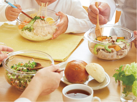 真空サラダボウル［クリア］｜アサヒ・キッチン通信【公式】｜圧力鍋