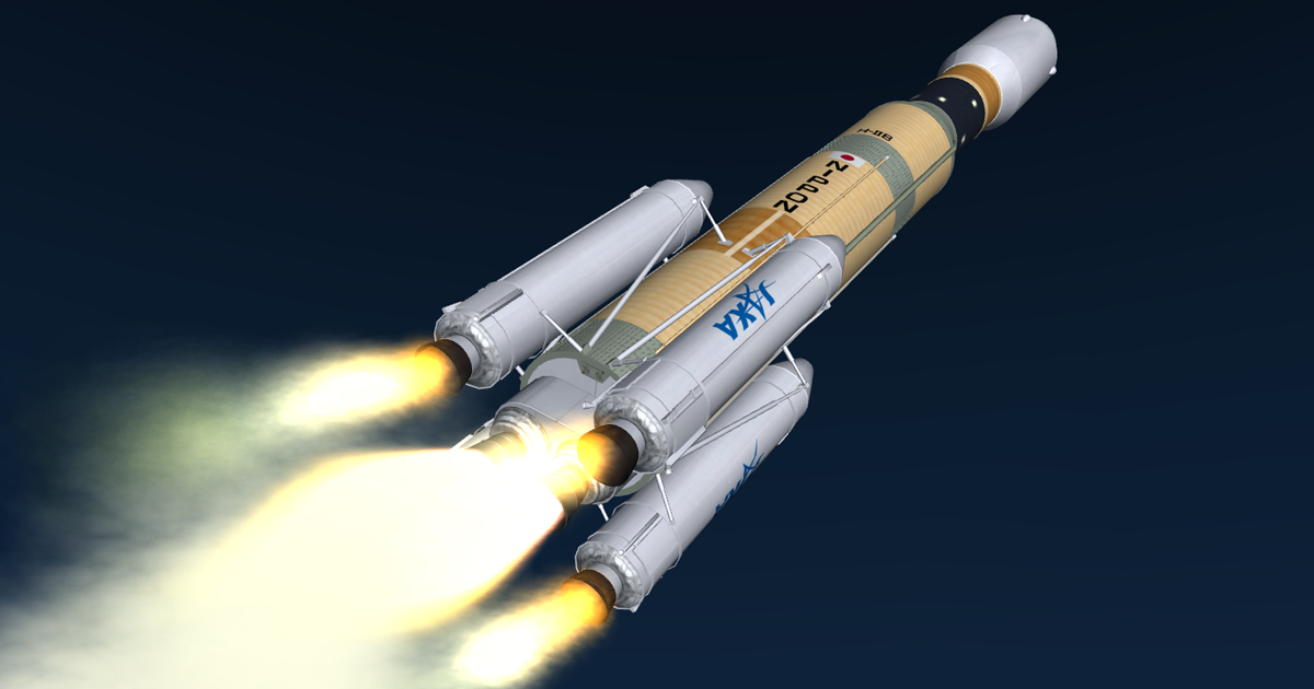 3Dで見るH2Bロケット・こうのとり：朝日新聞デジタル