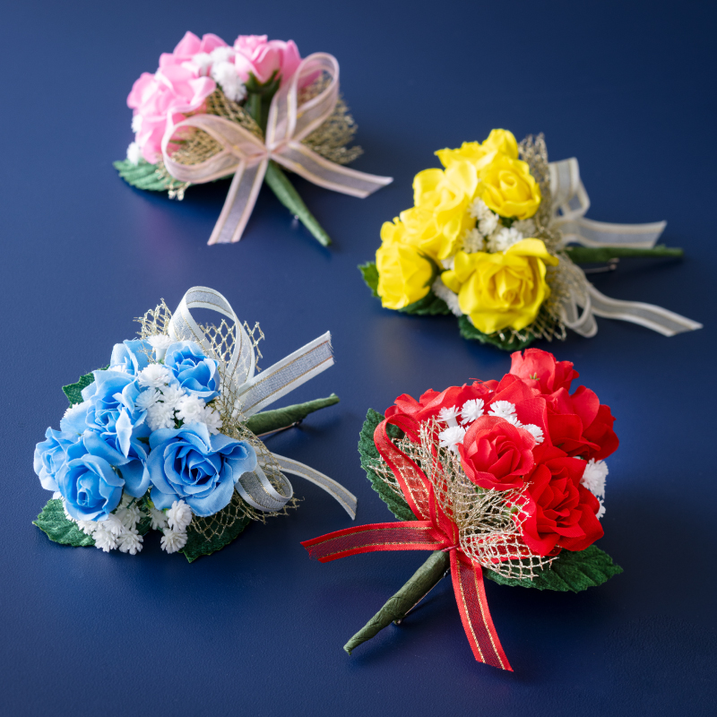 オペラローズ｜卒業式・入学式・式典の生徒用の胸花は【コサージュ