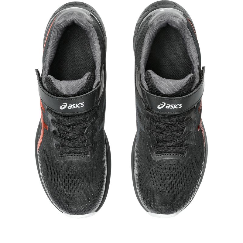 1154A201(19.0cm ブラック/オレンジ): ASICS LAZERBEAM（アシックス