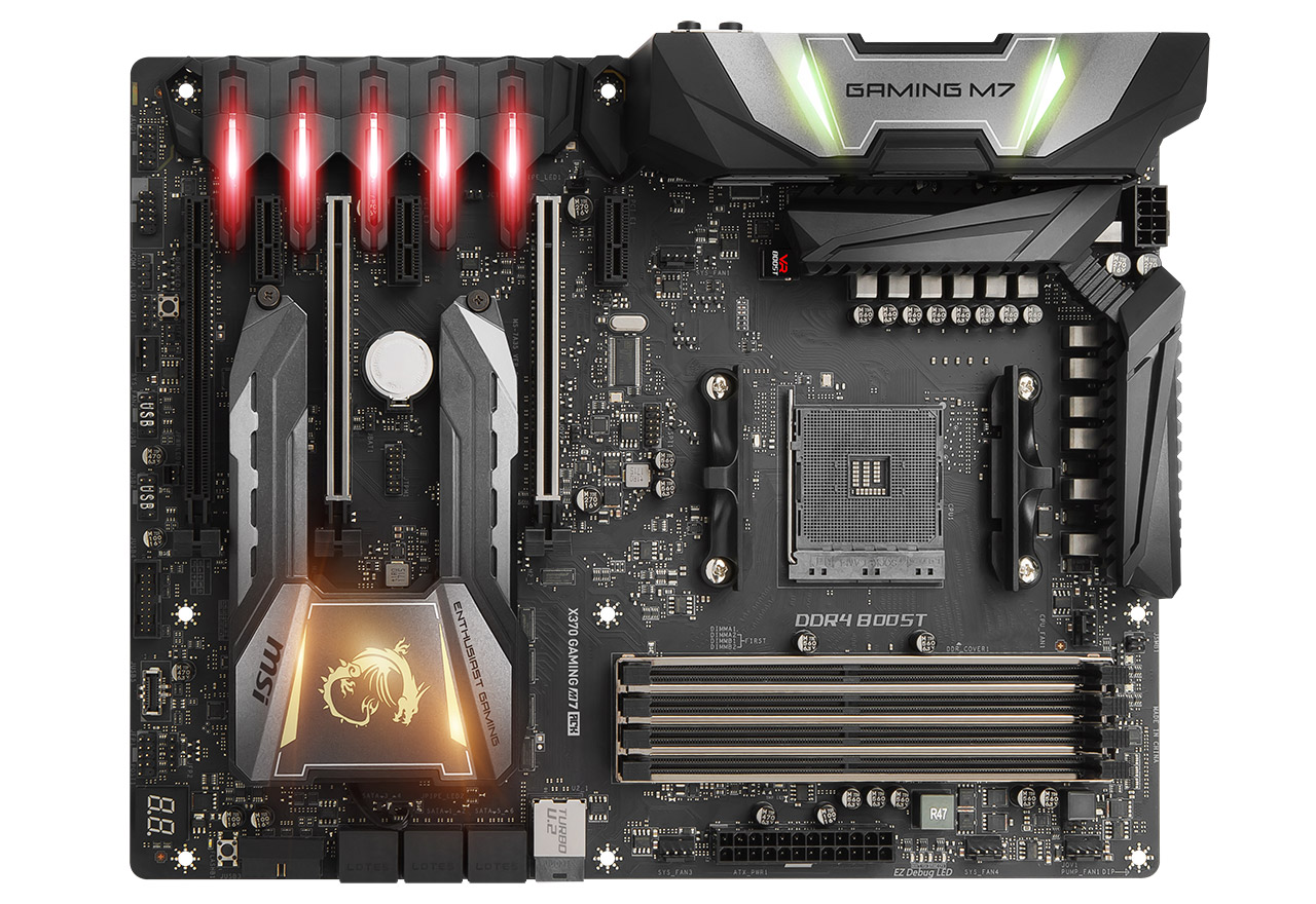 X370 GAMING M7 ACK | MSI マザーボード AMD X370チップセット | 株式