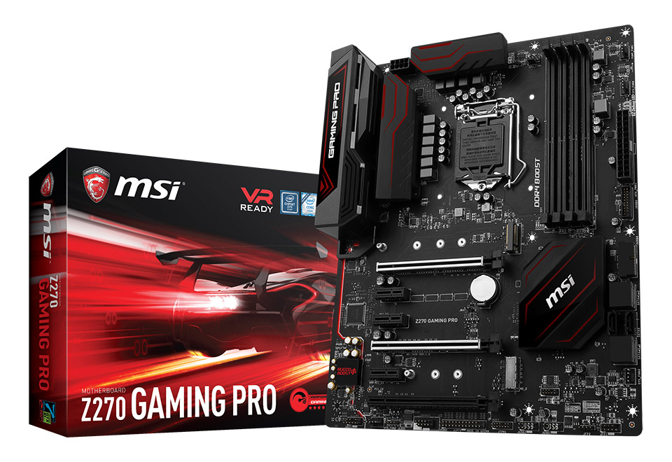 Z270 GAMING PRO | MSI マザーボード Intel Z270チップセット | 株式