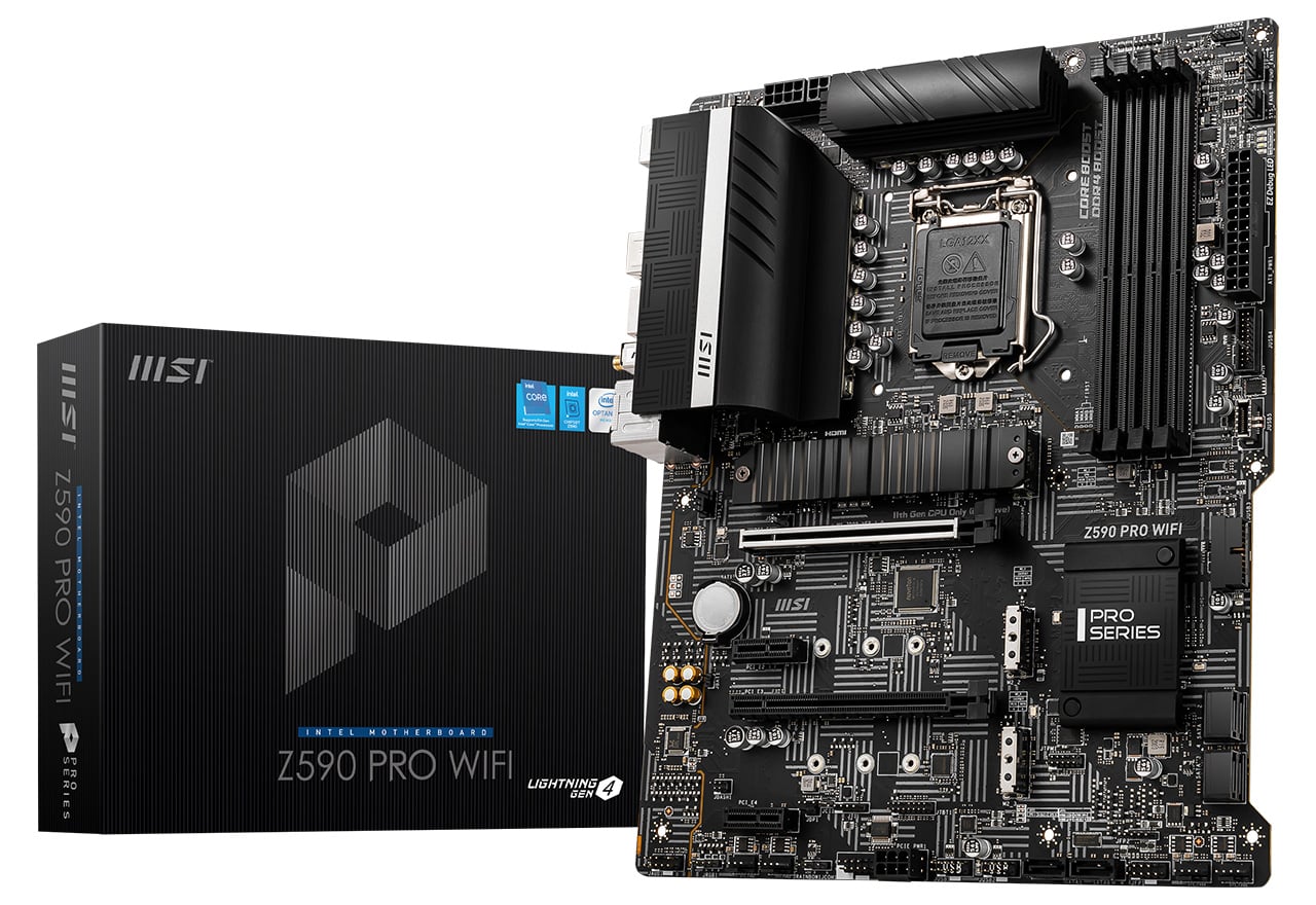 Z590 PRO WIFI | MSI マザーボード Intel Z590チップセット | 株式会社