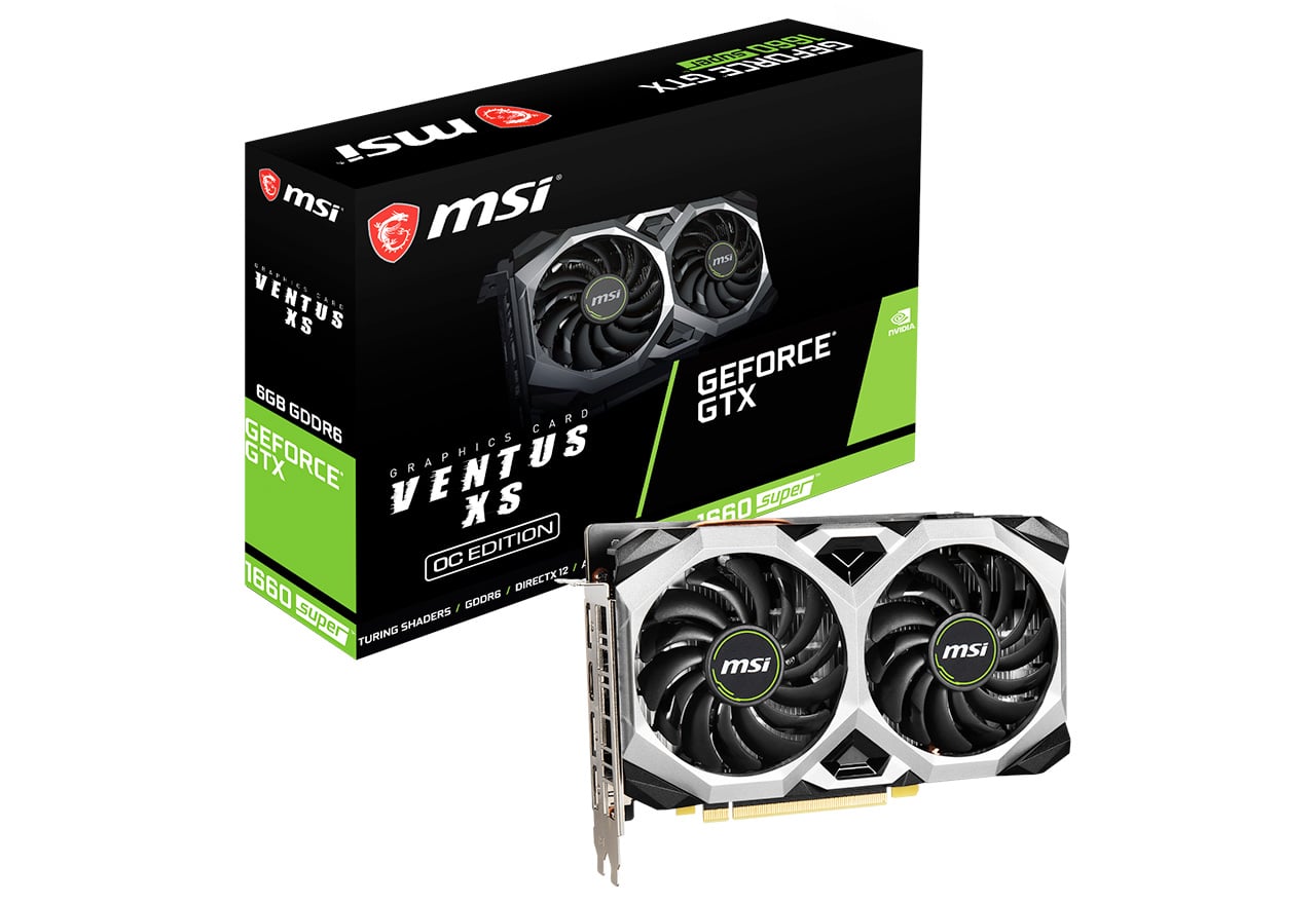 GeForce GTX 1660 SUPER VENTUS XS OC | MSI グラフィックボード